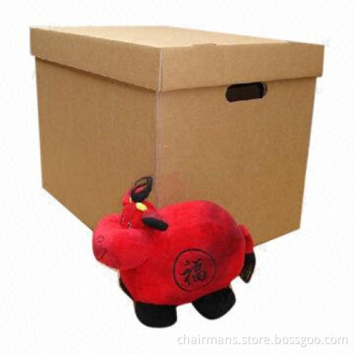 Fruit Packaging Box, Sized 42x29x24cm, Made of Kraft Paper Material